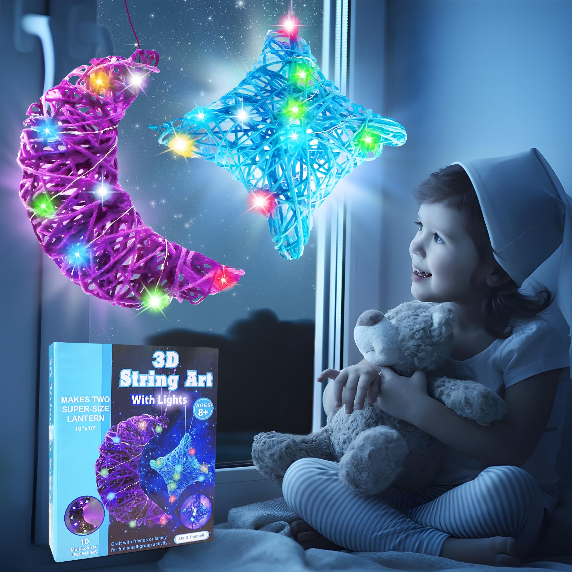 ROHSCE 3D String Art Kit for Kids