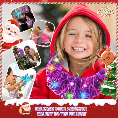 ROHSCE 3D String Art Kit for Kids
