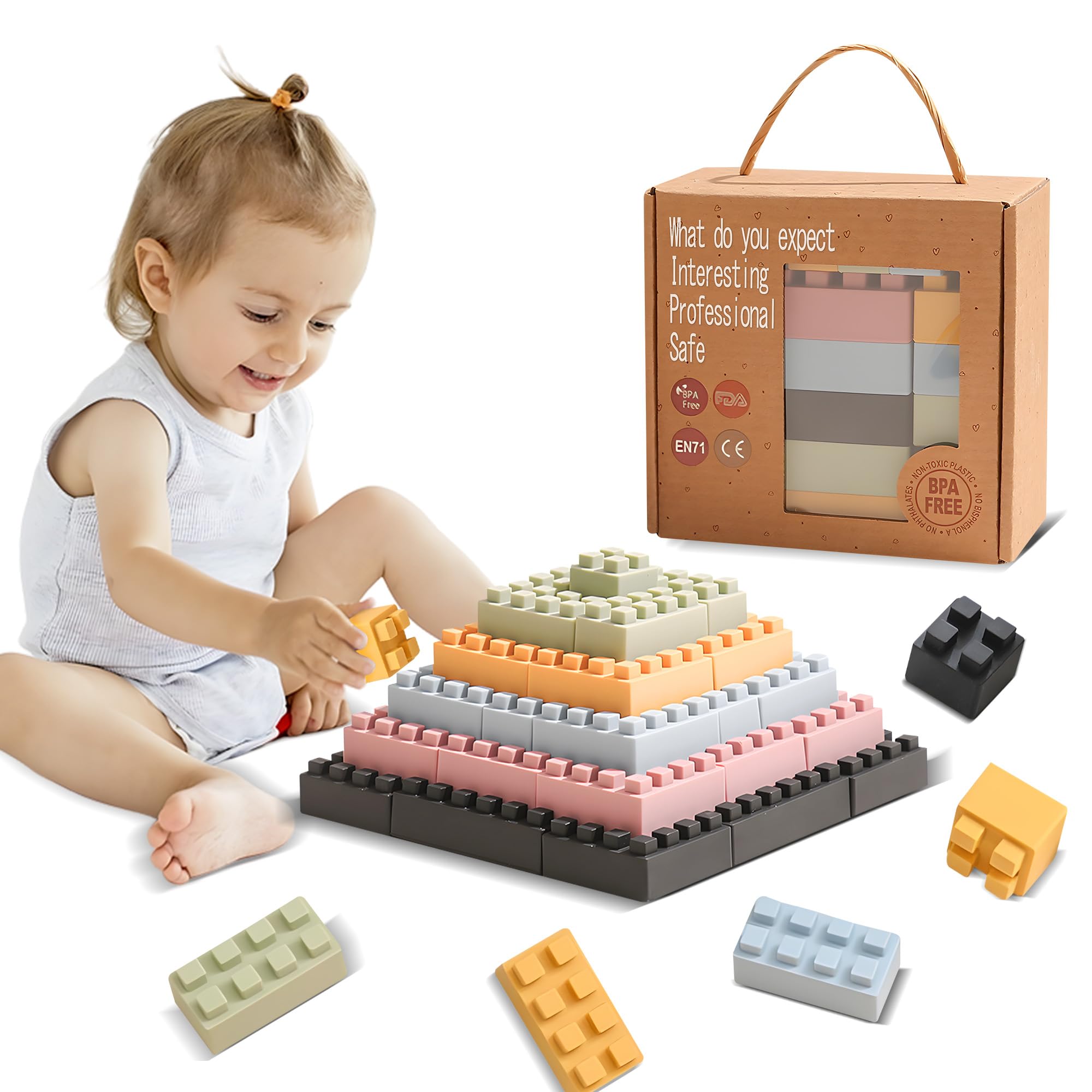Silicone Blocks Soft Building Blocks
