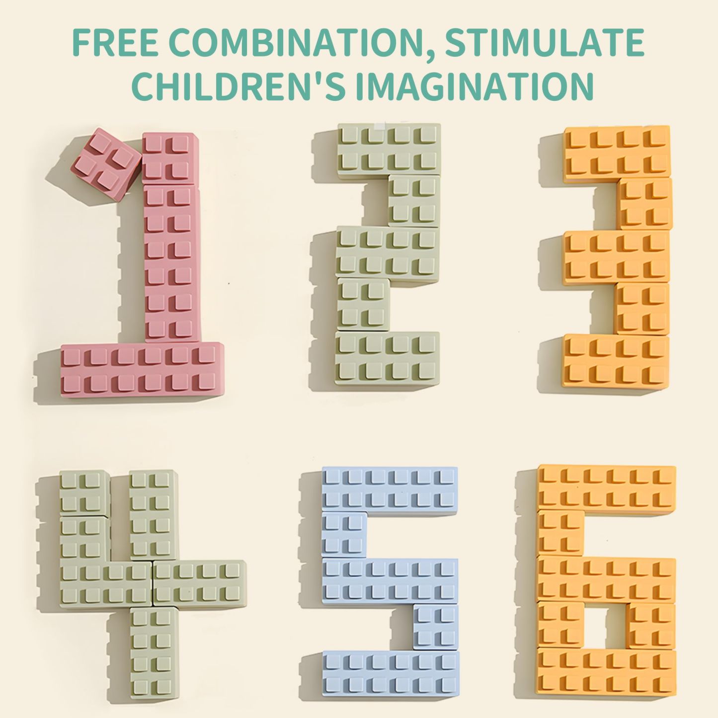 Silicone Blocks Soft Building Blocks