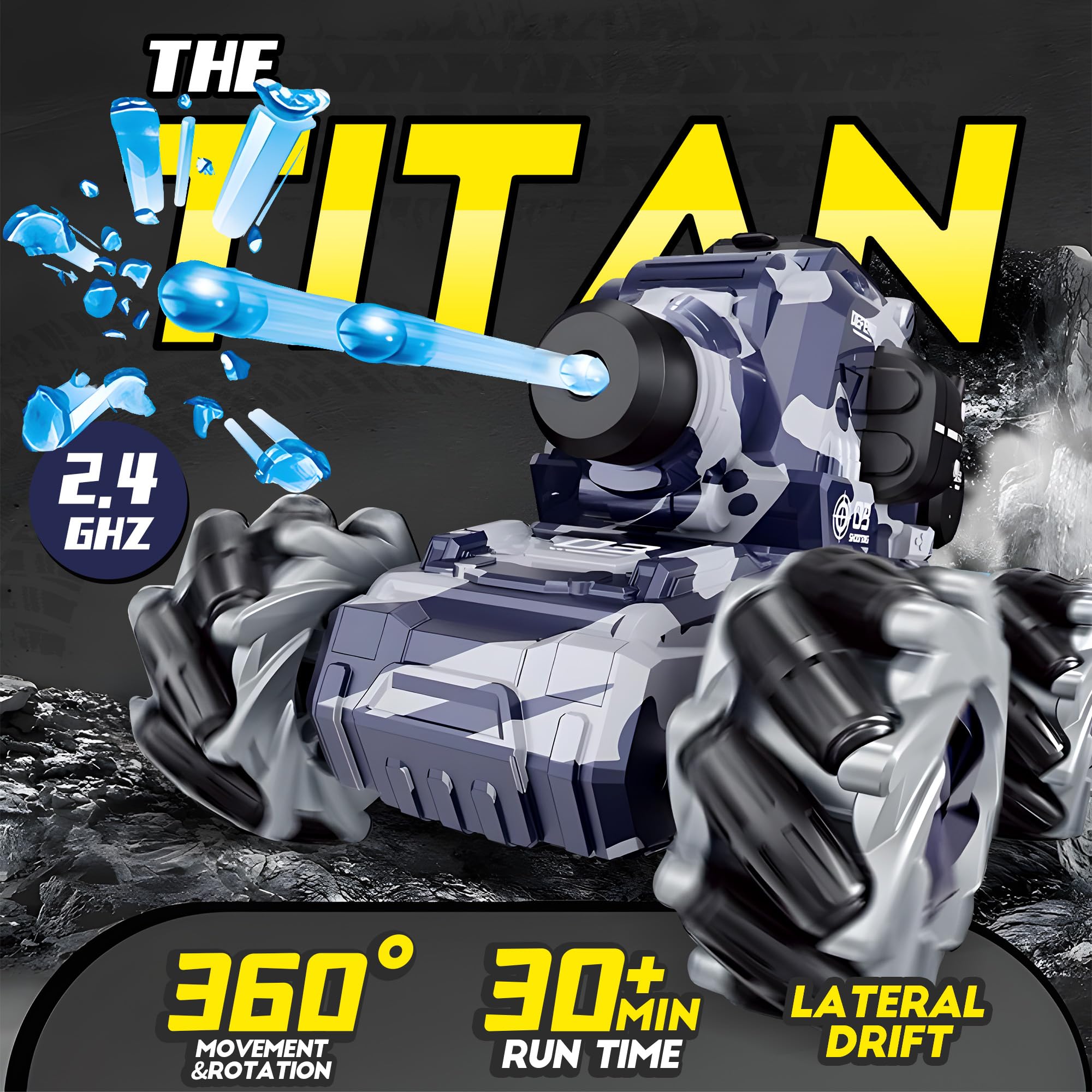 RC Tank That Shoots BBS