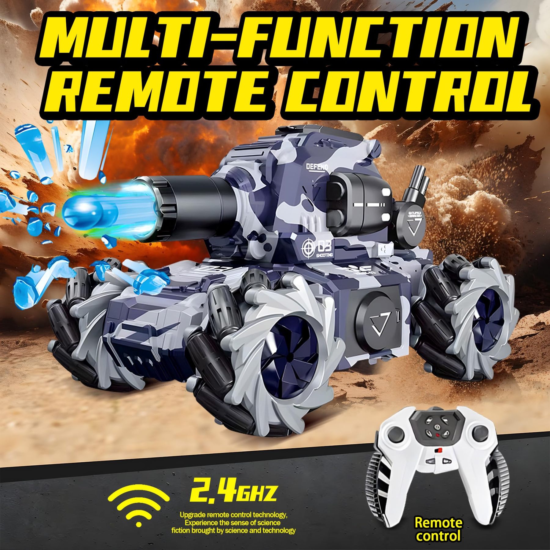 RC Tank That Shoots BBS