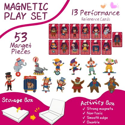 Circus Magnetic Puzzle Book for Toddlers