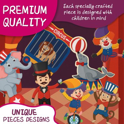 Circus Magnetic Puzzle Book for Toddlers