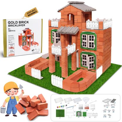 Brick and Mortar Construction Set