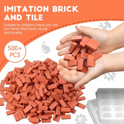 Brick and Mortar Construction Set