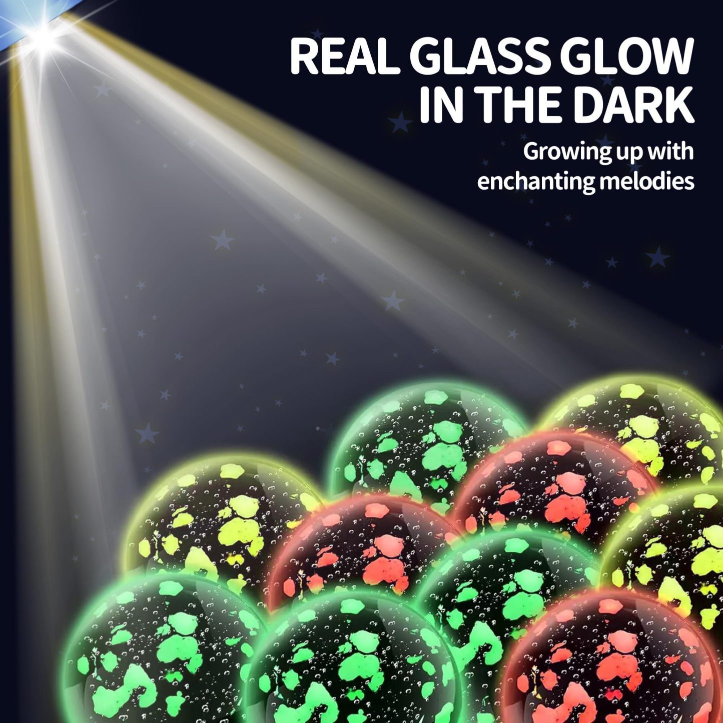 Glow in The Dark Marble Run 325Pcs Set