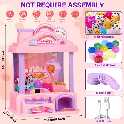 Mini Claw Machine for Kids