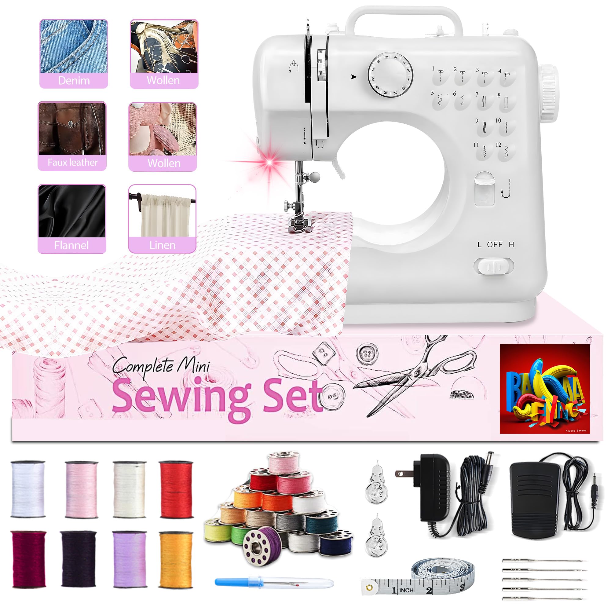 Portable Sewing Machine for Beginners