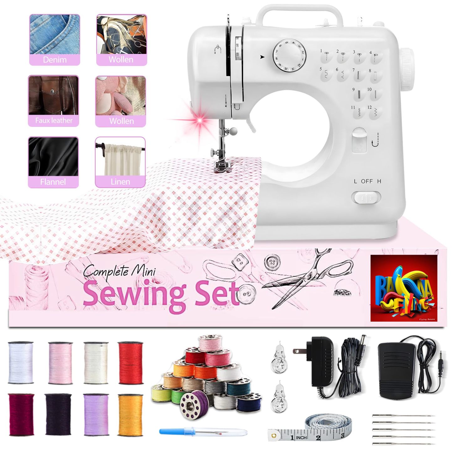 Portable Sewing Machine for Beginners