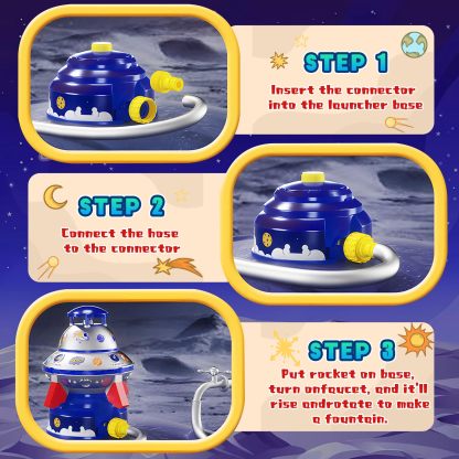 Water Sprinkler for Kids with Lights