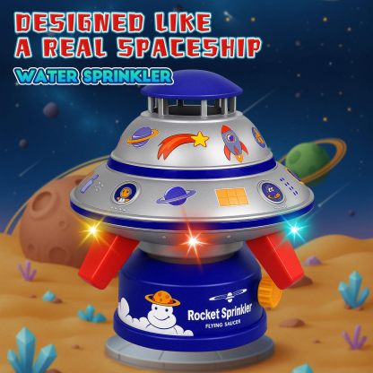 Water Sprinkler for Kids with Lights
