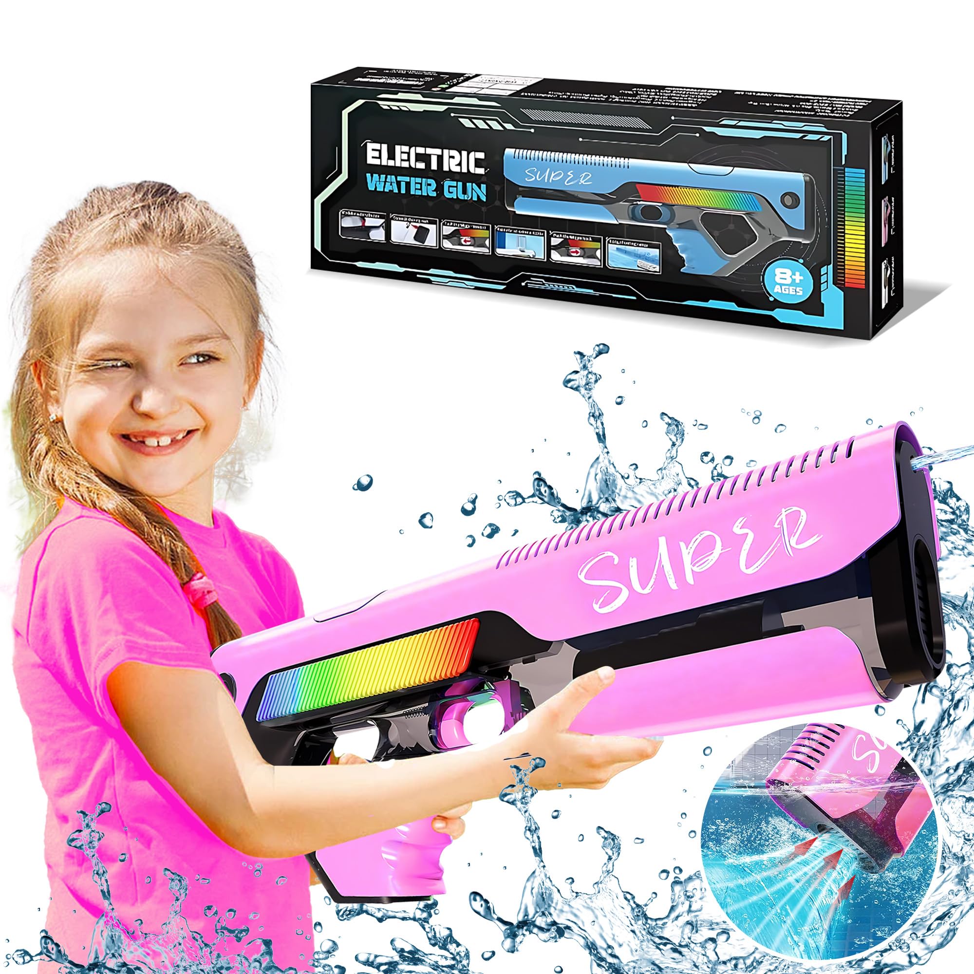 Electric Water Guns for Kids Age8-12