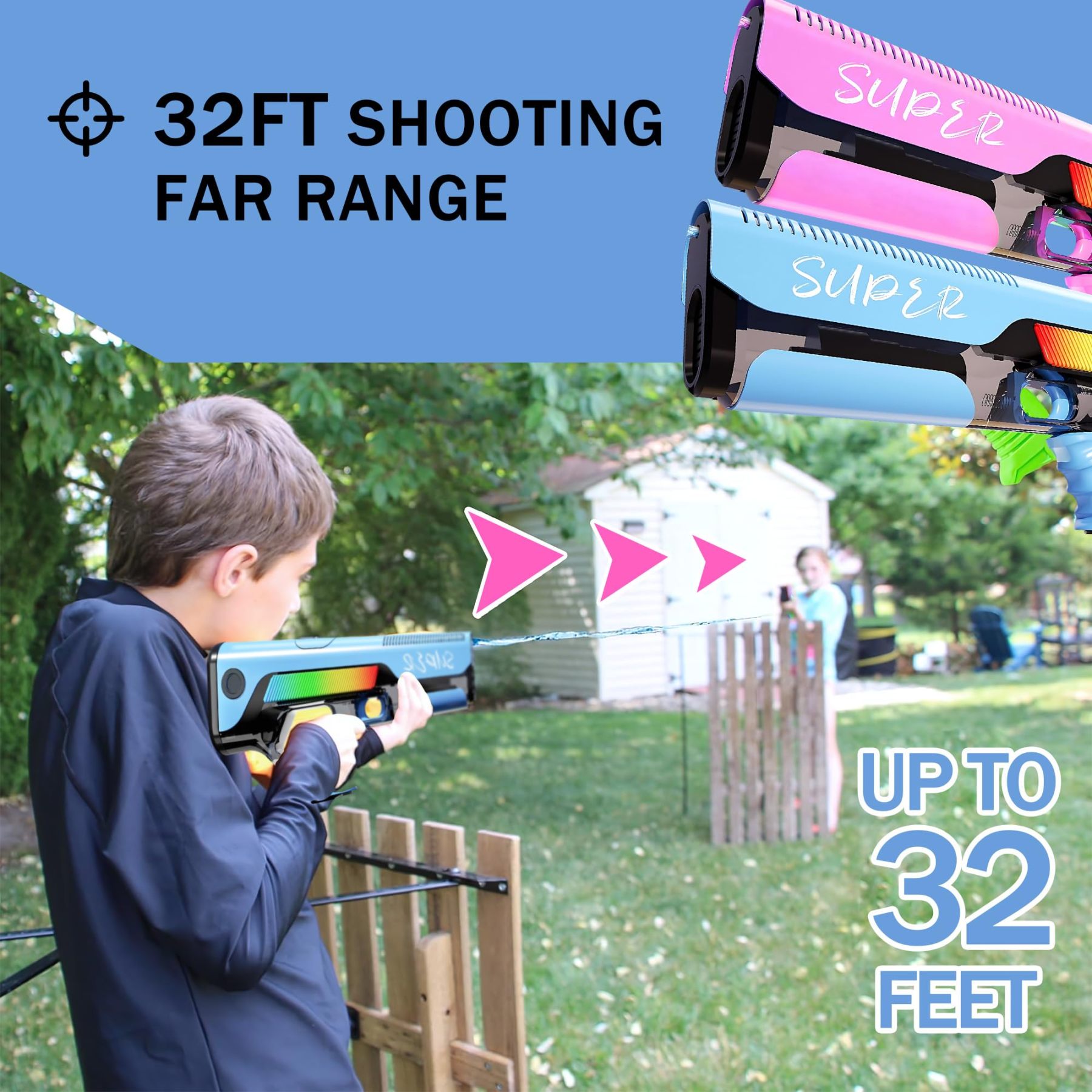 Electric Water Guns for Kids Age8-12