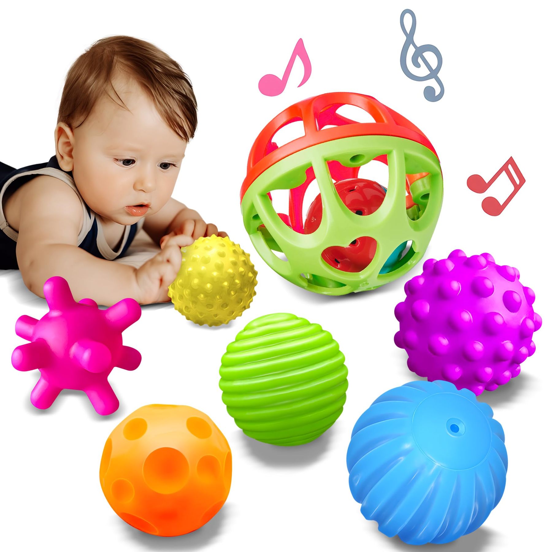 Montessori Toys - Sensory Balls for Toddlers
