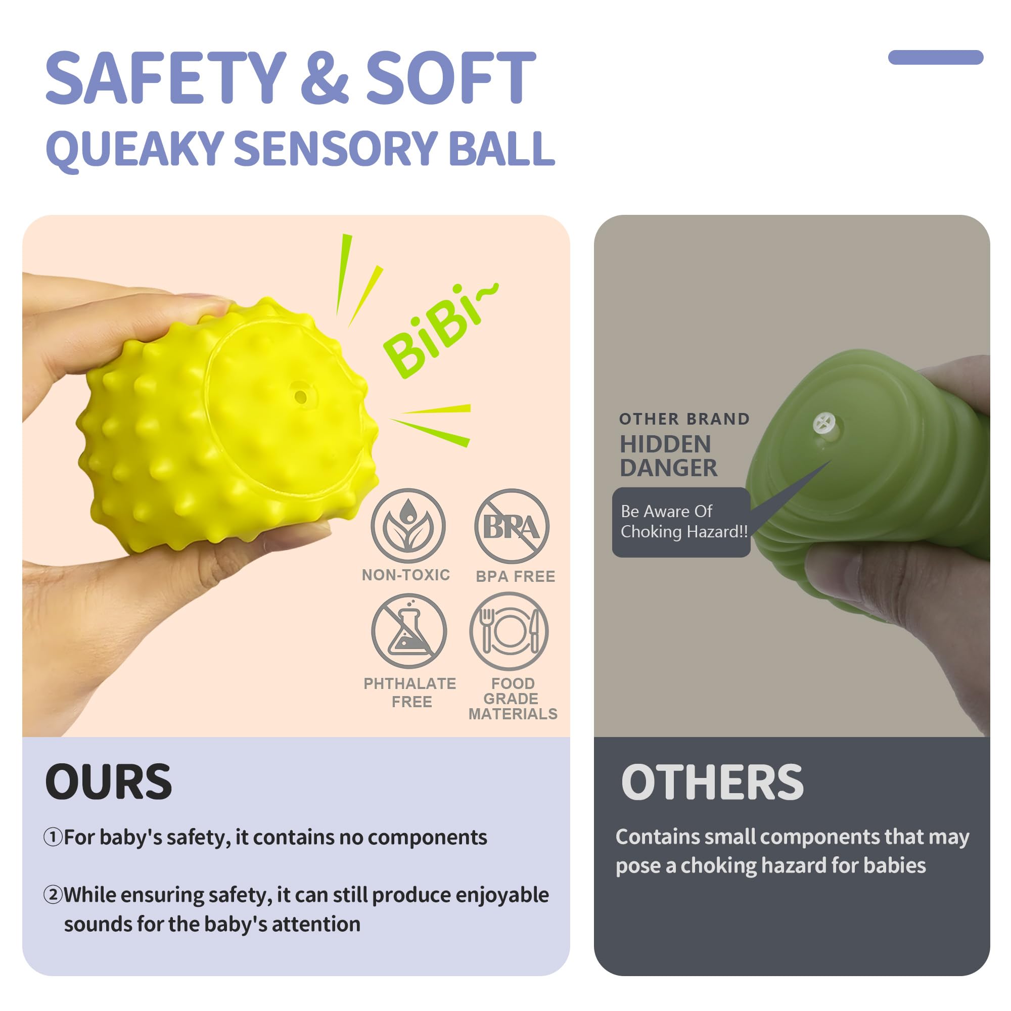 Montessori Toys - Sensory Balls for Toddlers