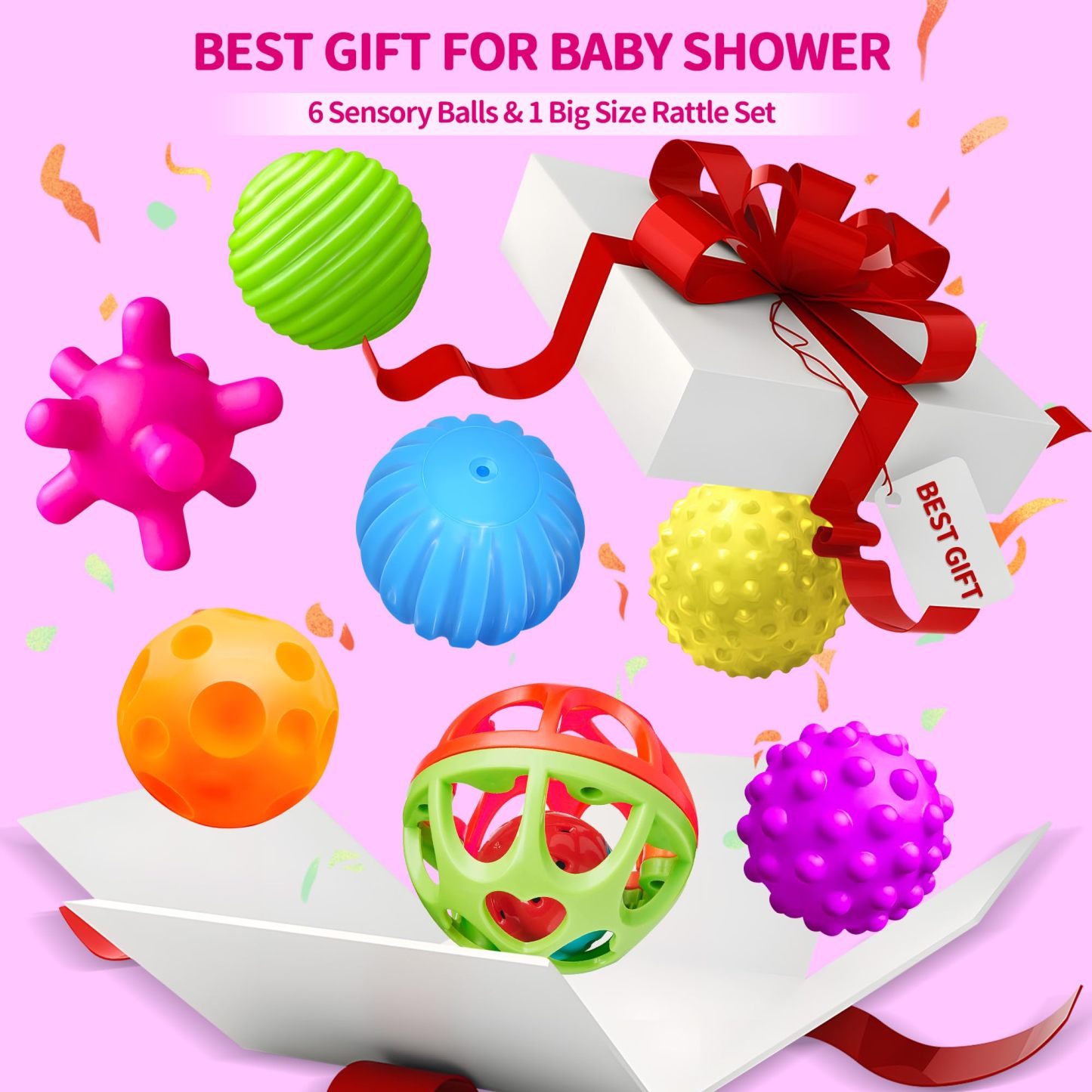 Montessori Toys - Sensory Balls for Toddlers