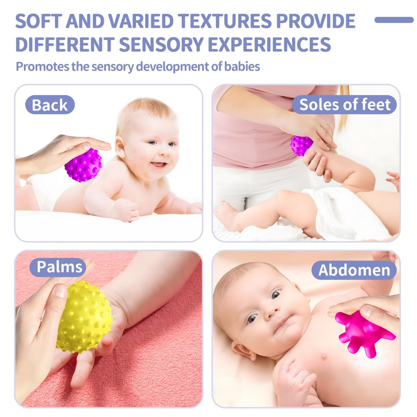 Montessori Toys - Sensory Balls for Toddlers