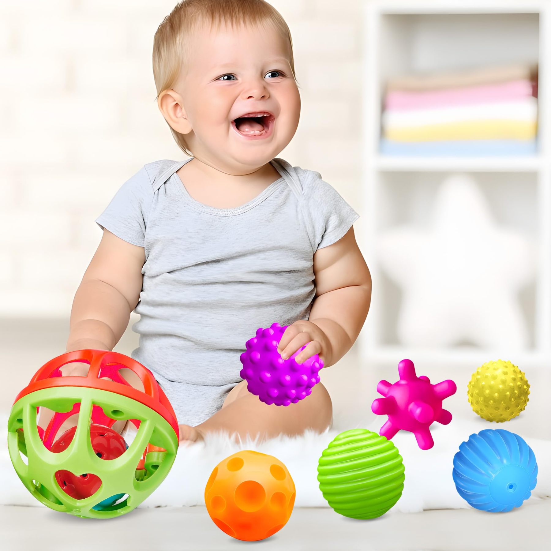 Montessori Toys - Sensory Balls for Toddlers