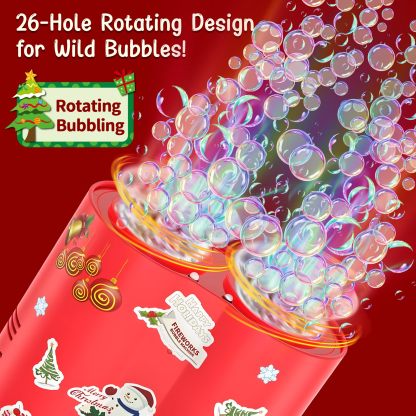 Automatic Firework Bubble Machine with Music