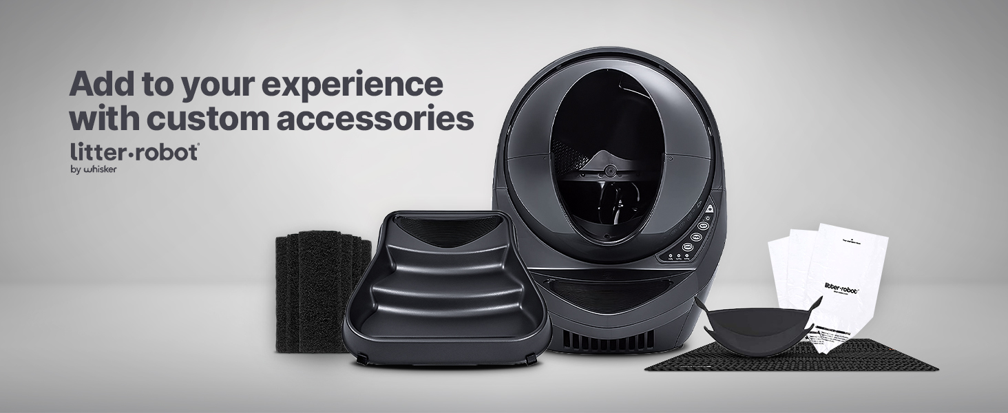 Litter Robot 3 Connect Ramp by Whisker Automatic SelfCleaning Cat