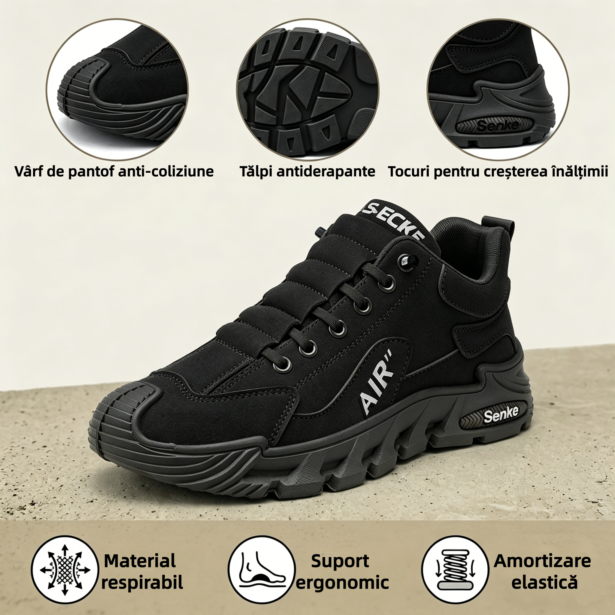 【⏰Oferta specială de astăzi: Reducere de 70% - Nu ratați!】Ghete de drumeție ergonomice - ✅️Rezolvă cu ușurință problemele de durere la picioare - Impermeabile și antiderapante 💧