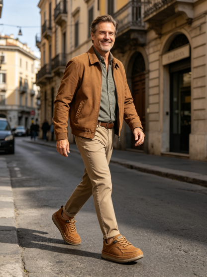【⏰Oferta specială de astăzi: 70% reducere - Nu ratați!】Pantofi ergonomici din piele pentru drumeții ✅️Rezolvă cu ușurință problemele de durere la picioare - Impermeabili și antiderapanți💧