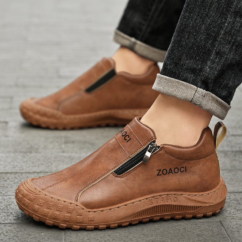 【⏰Oferta specială de astăzi: Reducere 70% - Nu ratați】Ghete de drumeție ergonomice - ✅️Corectează postura de mers - Impermeabile și antiderapante 👞Piele italiană autentică selectată🐂