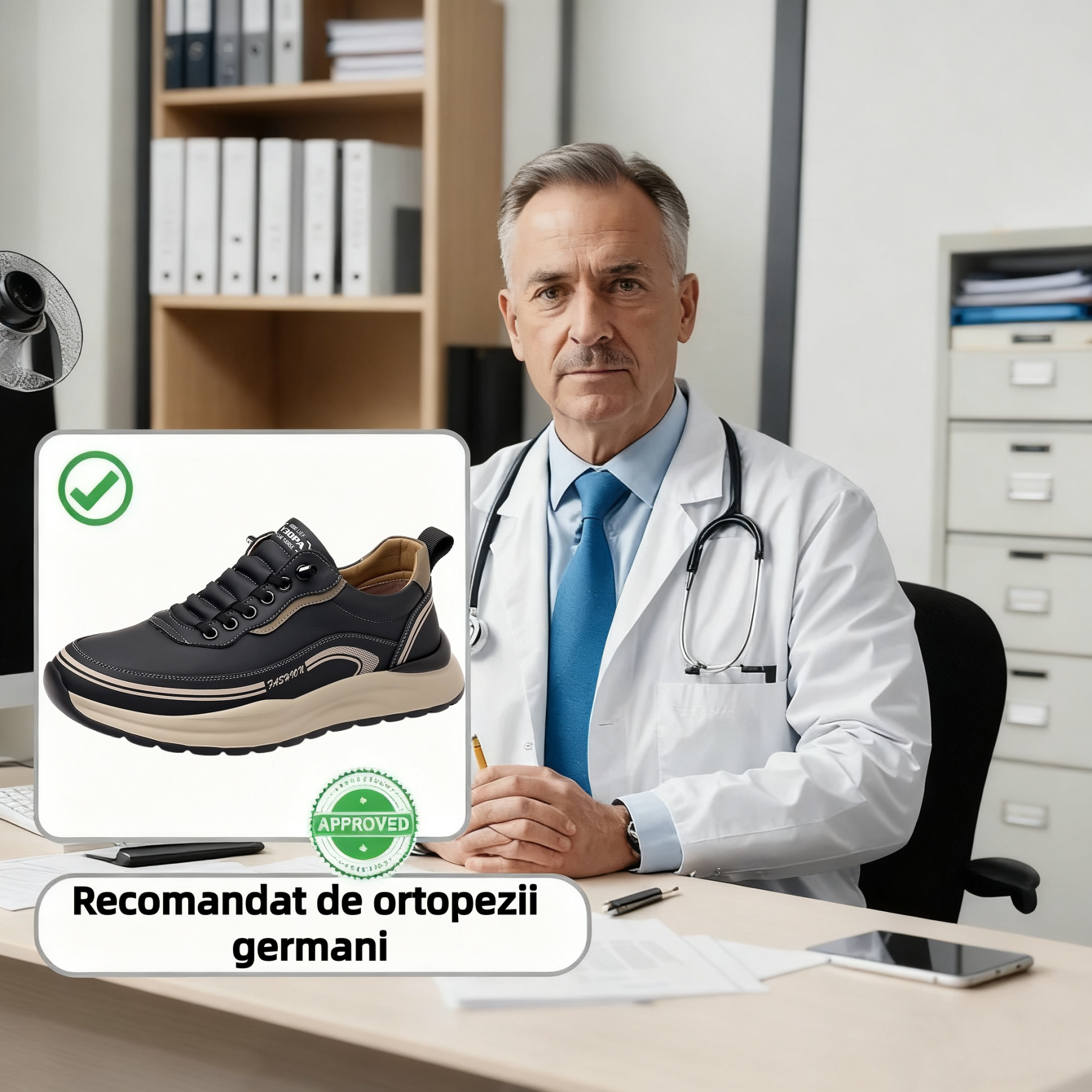 🎄Ofertă specială de Crăciun pentru o perioadă limitată: Reducere de 70% - Nu ratați! Pantofi ortopedici îmbunătățiți pentru bărbați 👞 Impermeabili și antiderapanți. ✅ Ameliorează eficient durerile de picioare.