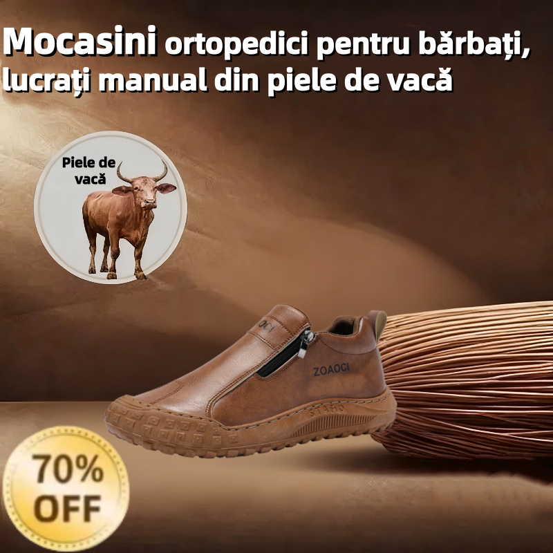 【⏰Oferta specială de astăzi: Reducere 70% - Nu ratați】Ghete de drumeție ergonomice - ✅️Corectează postura de mers - Impermeabile și antiderapante 👞Piele italiană autentică selectată🐂