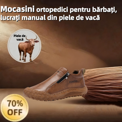 【⏰Oferta specială de astăzi: Reducere 70% - Nu ratați】Ghete de drumeție ergonomice - ✅️Corectează postura de mers - Impermeabile și antiderapante 👞Piele italiană autentică selectată🐂