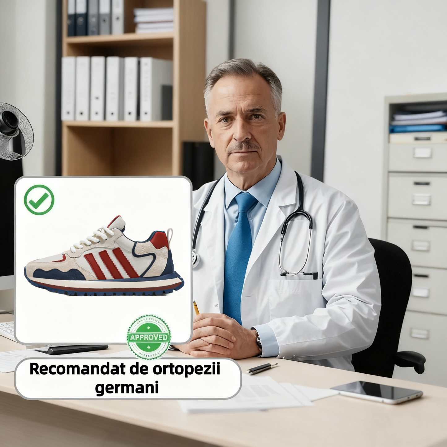 【⏰50% reducere astăzi - Nu ratați】Încălțăminte ortopedică cu design ergonomic - impermeabilă și antiderapantă💧 Piele întoarsă premium + cusută manual 👞Potrivită pentru plimbări lungi✅️
