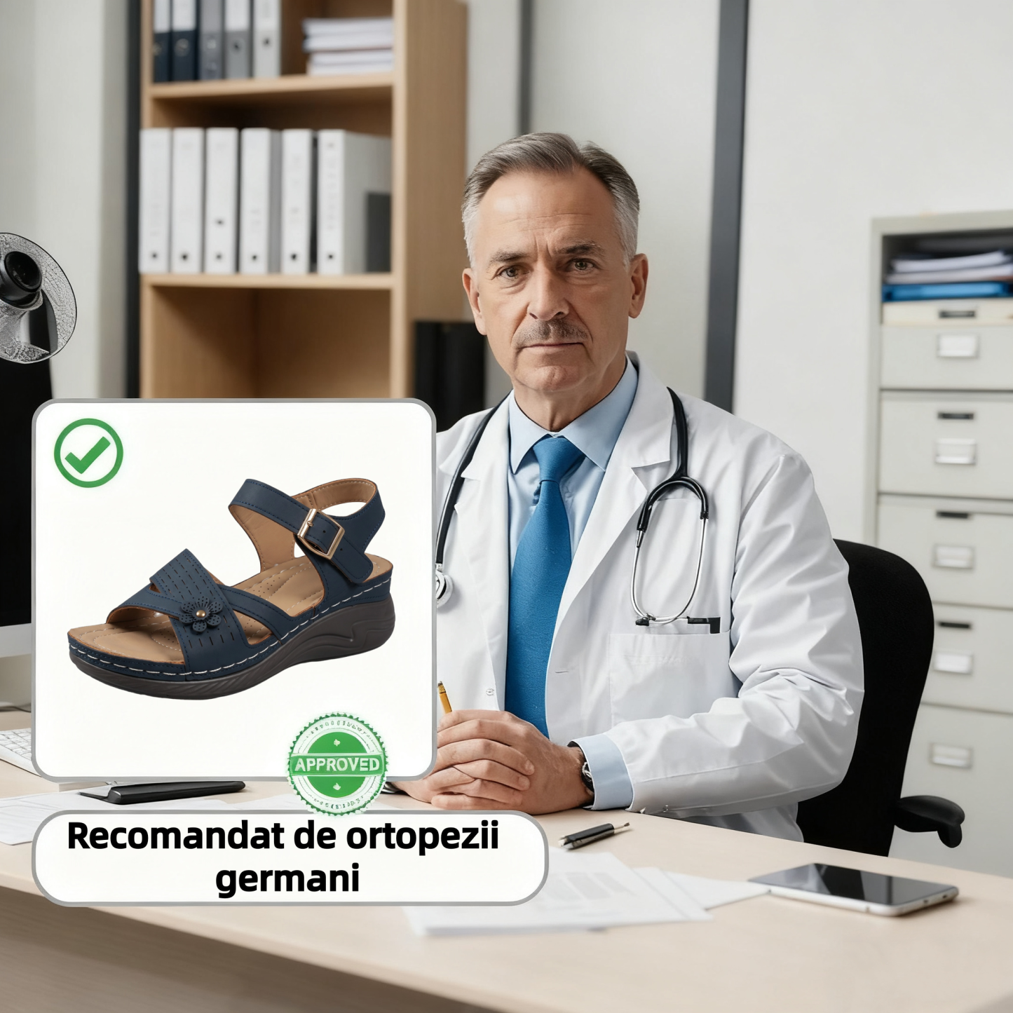 ⏰Ultima zi cu reducere de 70% - Nu rata ocazia!✅️Sandale confortabile cu suport pentru bolta plantară - Design ergonomic