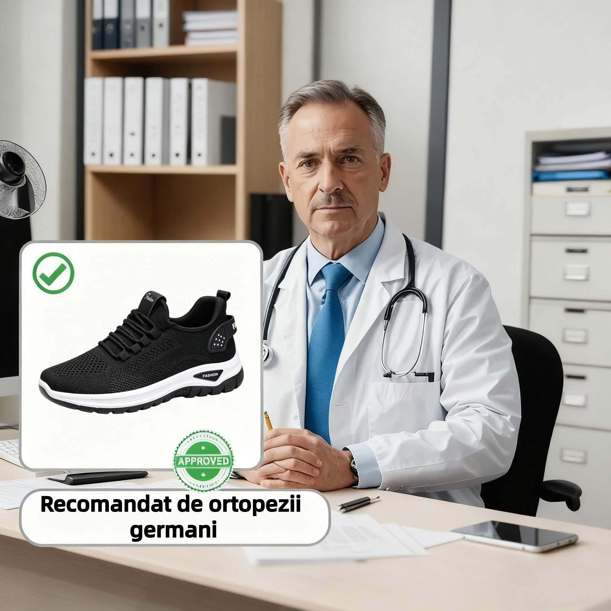 ⏰Ultima zi! Reducere 70% - Nu rata ocazia! ✅️Încălțăminte confortabilă pentru femei cu suport pentru bolta plantară - design ergonomic