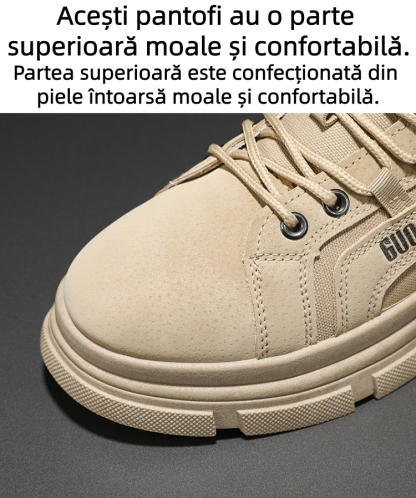 [⏰50% reducere astăzi - nu ratați] Ghete de drumeție ergonomice - ✅️Corectează stilul de mers - Piele italiană selectată