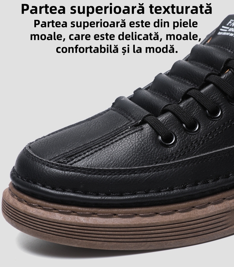 【🎁 Reducere de 50% astăzi - nu o ratați】 Pantofi ortopedici cu design ergonomic - piele de calitate + cusut manual 👞