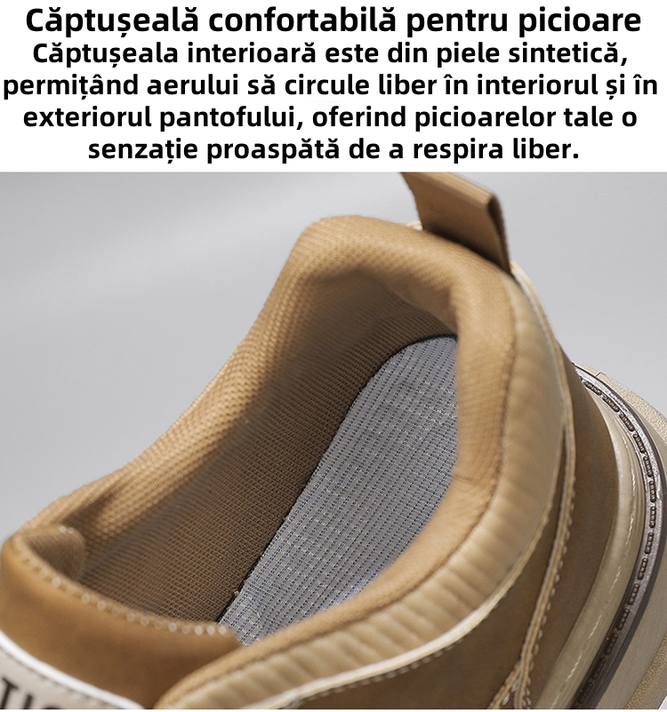 【🎁50% reducere astăzi - nu-l ratați】 Pantofi ortopedici cu design ergonomic - piele de înaltă calitate + cusături manual 👞