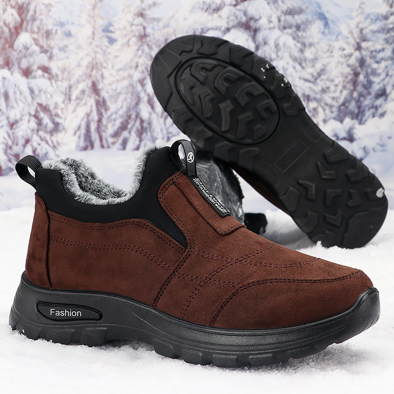 [🔥50% reducere astăzi - nu-l ratați] Pantofi ortopedici cu design ergonomic - căptușeală din lână de iarnă + cusătură manuală👞