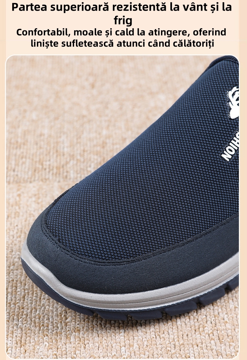 [🔥50% reducere astăzi - nu-l ratați] Pantofi ortopedici cu design ergonomic - căptușeală din lână de iarnă + cusătură manuală👞