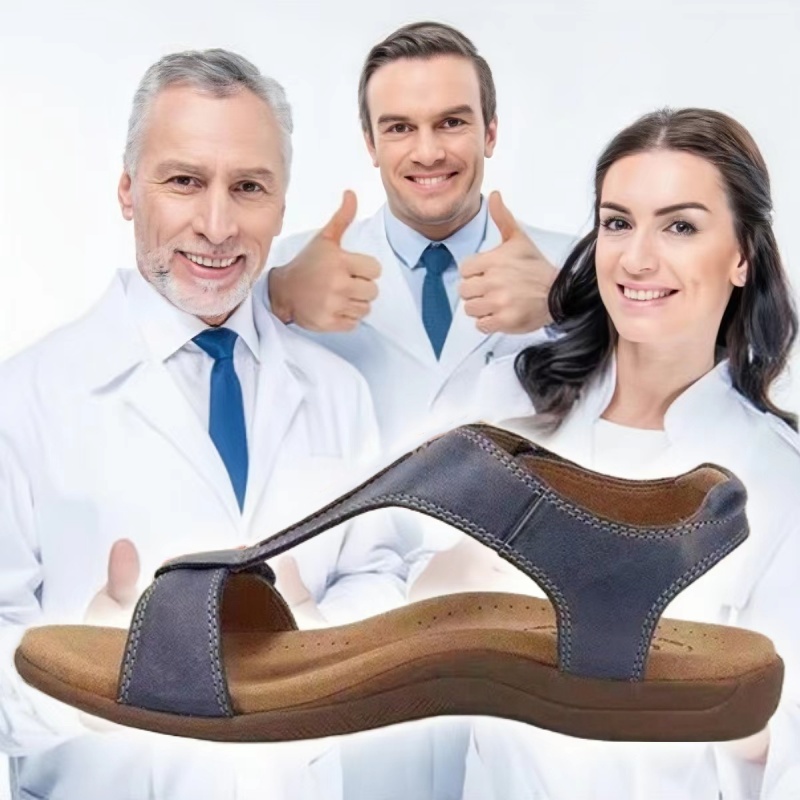 🔥 Reducere de 50% pe timp limitat - ⏰ Sandale confortabile de vară - Ameliorează durerile de picioare și spate - Proiectate ergonomic