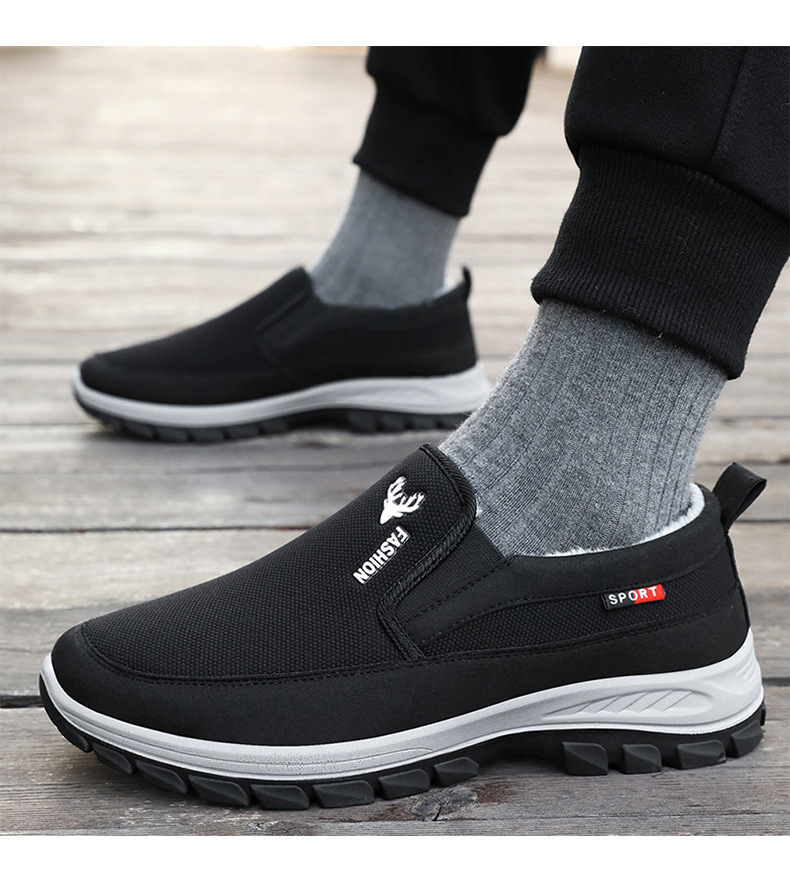 [🔥50% reducere astăzi - nu-l ratați] Pantofi ortopedici cu design ergonomic - căptușeală din lână de iarnă + cusătură manuală👞