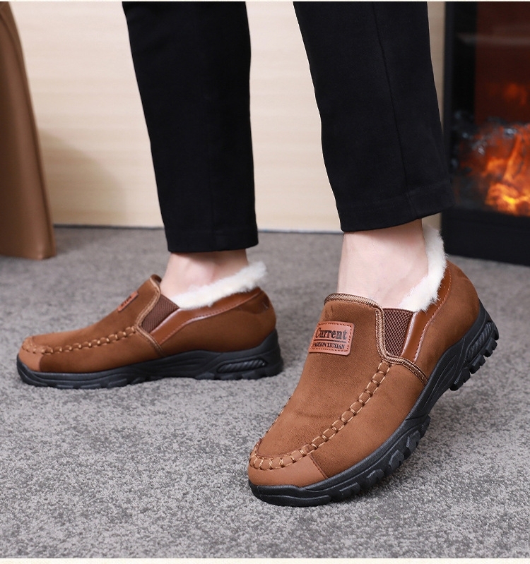[🔥50% reducere astăzi - nu-l ratați] Pantofi ortopedici cu design ergonomic - căptușeală din lână de iarnă + cusătură manuală👞