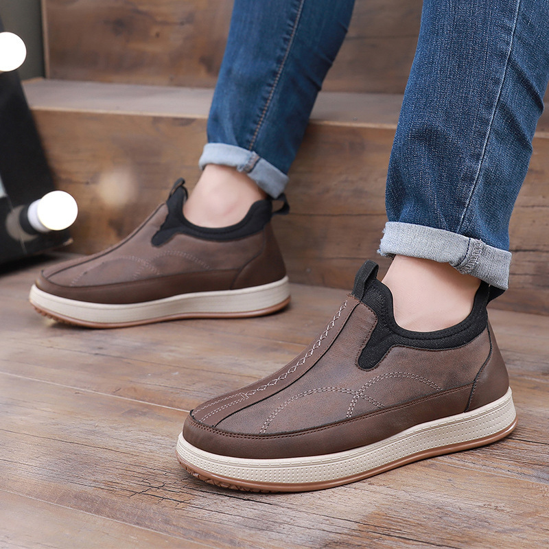 [🔥50% reducere astăzi - nu-l ratați] Pantofi ortopedici cu design ergonomic - căptușeală din lână de iarnă + cusătură manuală👞