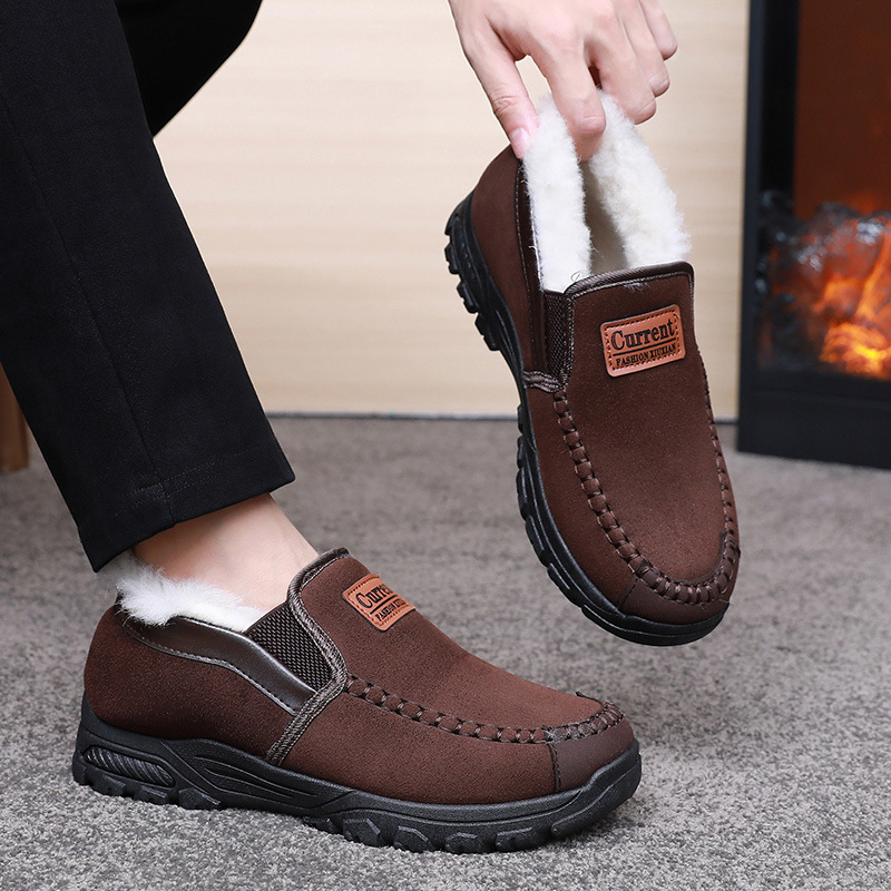 [🔥50% reducere astăzi - nu-l ratați] Pantofi ortopedici cu design ergonomic - căptușeală din lână de iarnă + cusătură manuală👞