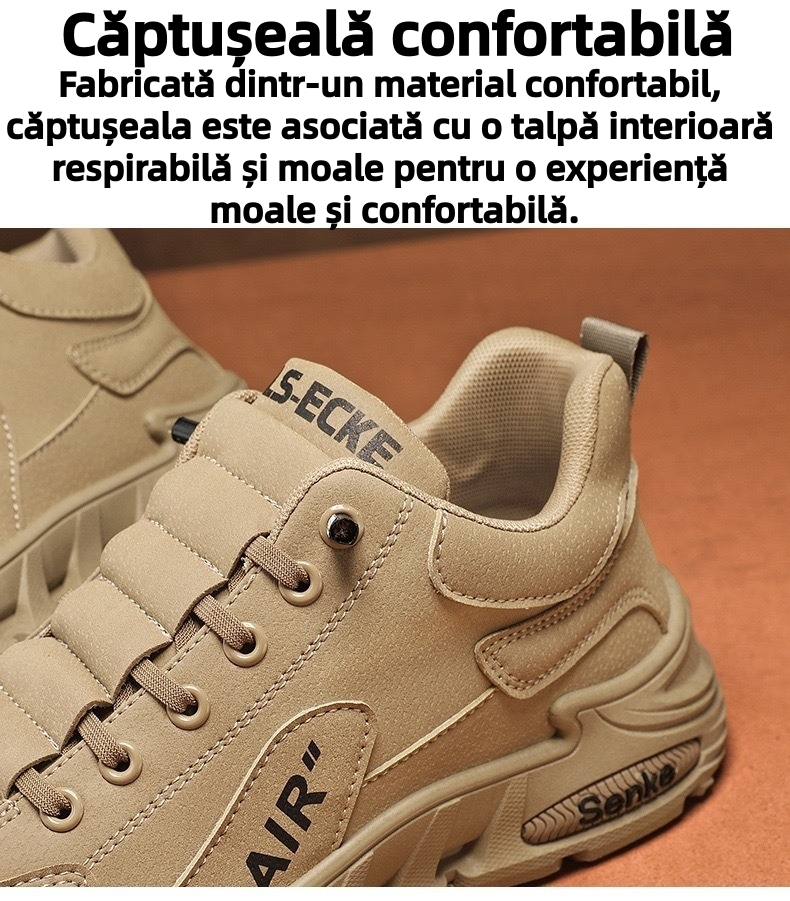 [⏰50% reducere astăzi - nu ratați] Ghete de drumeție ergonomice - Calmează picioarele dureroase - Piele italiană selectată