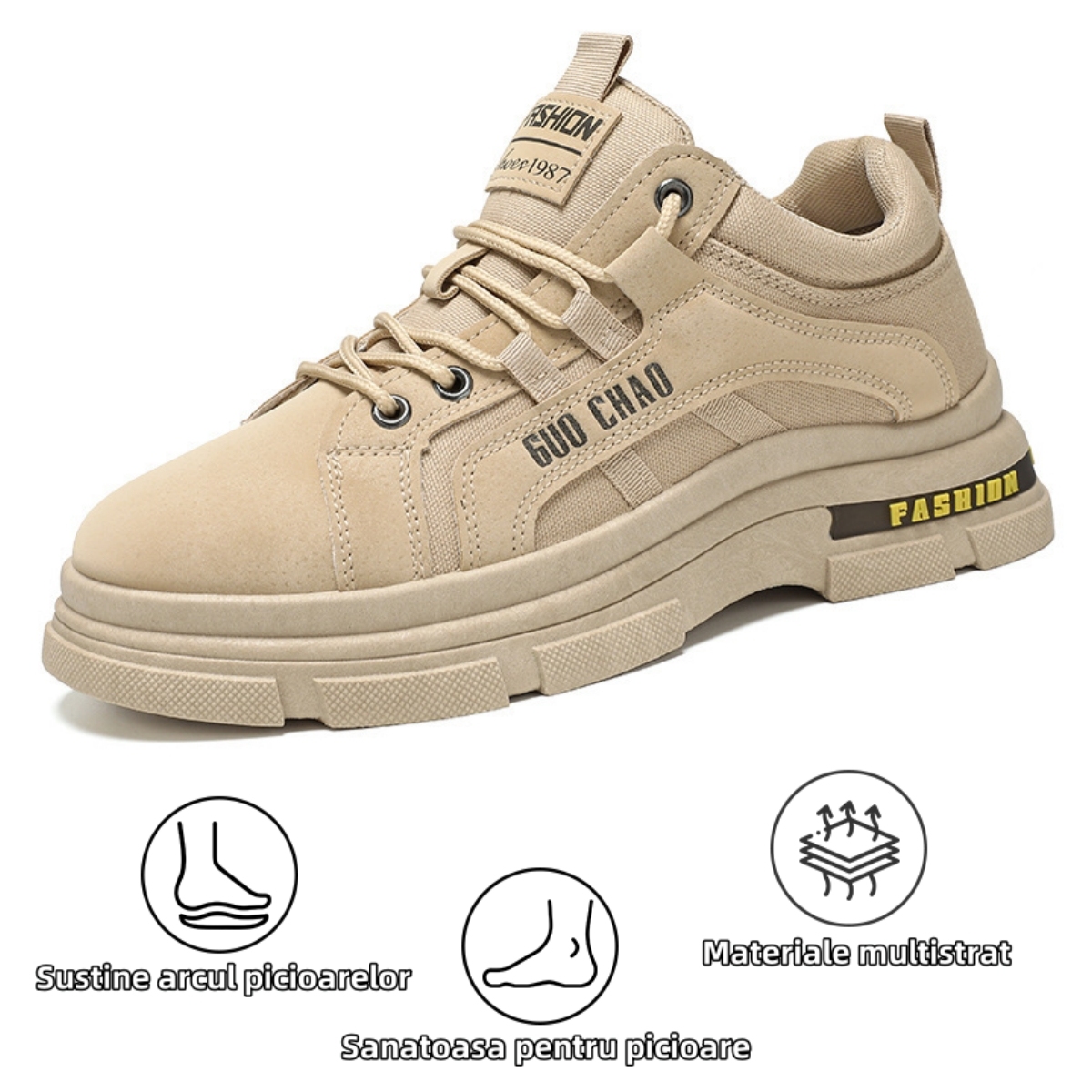 [⏰50% reducere astăzi - nu ratați] Ghete de drumeție ergonomice - ✅️Corectează stilul de mers - Piele italiană selectată