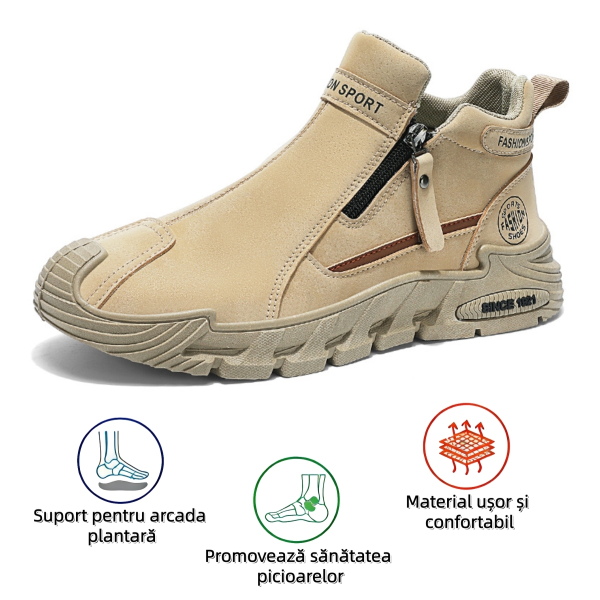 【⏰Oferta specială de astăzi: 50% reducere - Nu ratați】Pantofi ergonomici noi pentru mers pe jos - ✅️Suport pentru arcadă - Ameliorează disconfortul picioarelor 👞