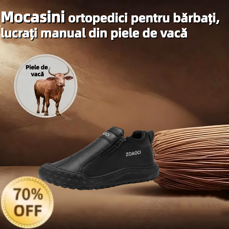 【⏰Oferta specială de astăzi: Reducere 70% - Nu ratați】Ghete de drumeție ergonomice - ✅️Corectează postura de mers - Impermeabile și antiderapante 👞Piele italiană autentică selectată🐂