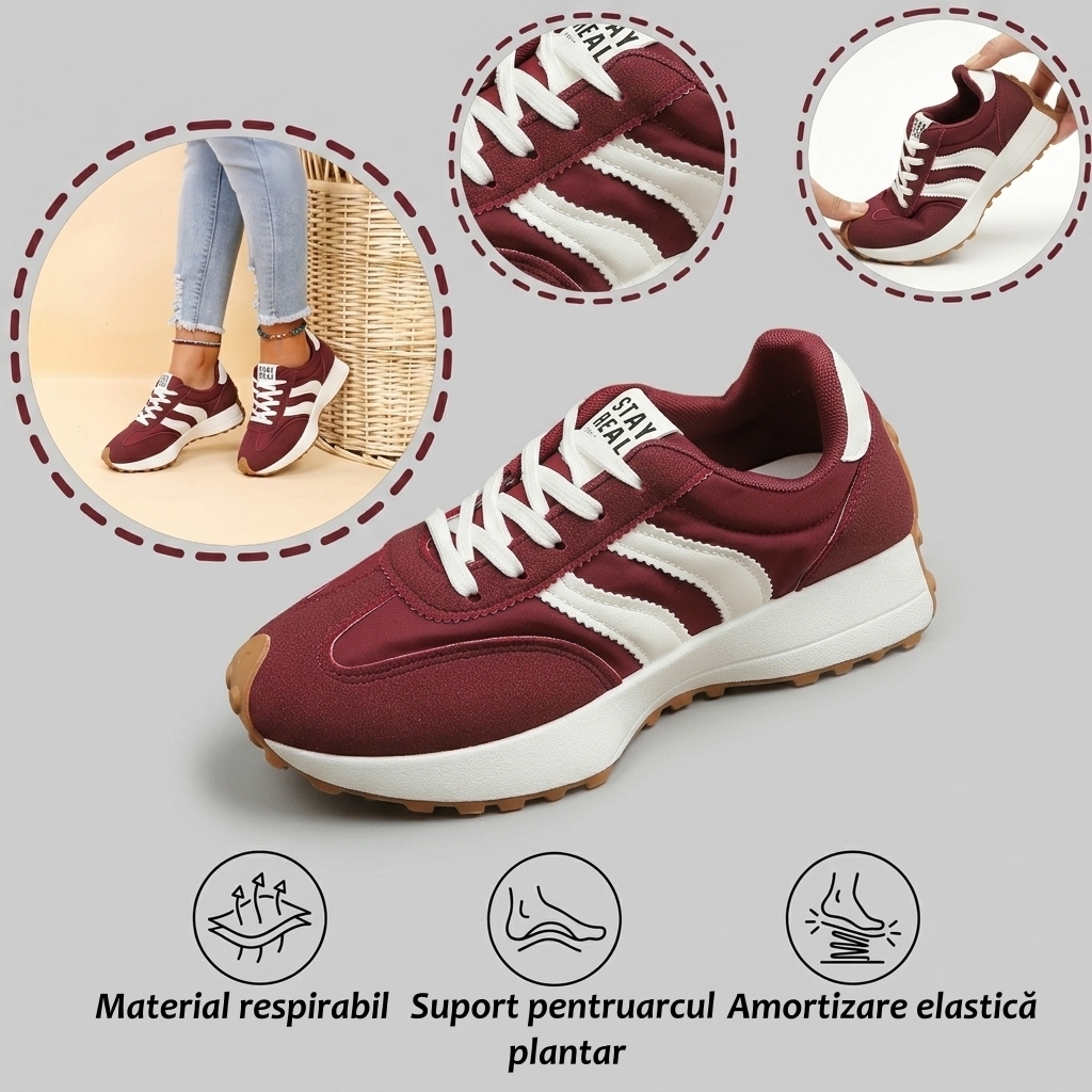 ⏰Ultima zi! Reducere 70% - Nu rata ocazia! ✅️Încălțăminte confortabilă pentru femei cu suport pentru bolta plantară - design ergonomic