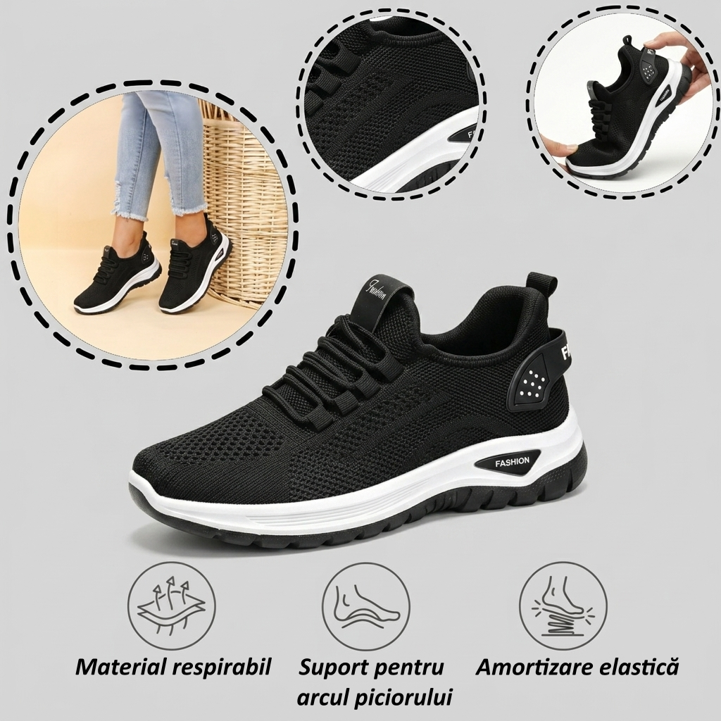 ⏰Ultima zi! Reducere 70% - Nu rata ocazia! ✅️Încălțăminte confortabilă pentru femei cu suport pentru bolta plantară - design ergonomic